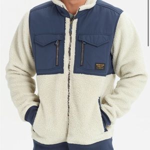 Men's Burton Bower Full-Zip Sherpa Fleece durable goods